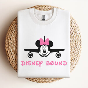 Mickey Minnie Mouse Plane SVG DXF PNG Disney Bound Head Ears Bow Cut Files Vector Clip 2