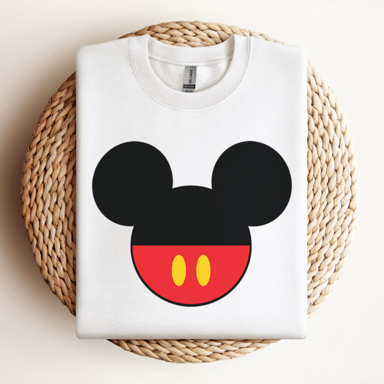 Mickey Mouse Head SVG Disney Family SVG Minnie SVG 2
