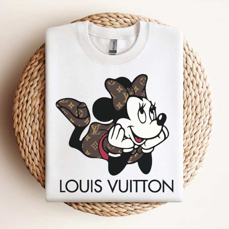 Mickey Mouse Louis Vuitton SVG Mickey Lv Logo SVG Bundle Louis Vuitton Brand Logo SVG 2