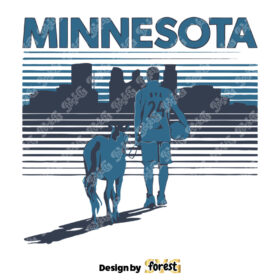 Minnesota Timberwolves Bring Ya Ass Retro SVG Digital Download
