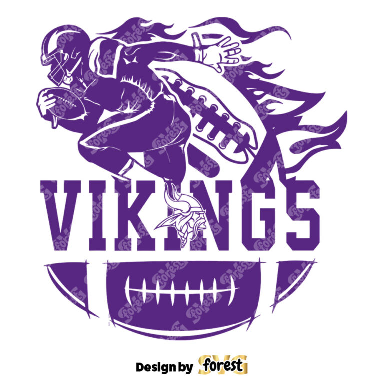 Minnesota Vikings 1961 Player Football SVG Cricut Digital Download 0