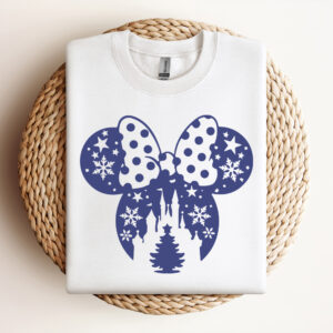 Minnie Mouse Castle SVG Disney Christmas SVG Snowflakes 2