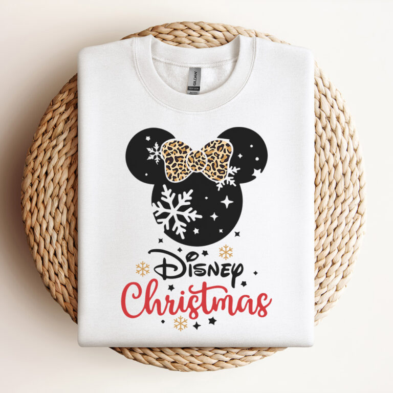 Minnie Mouse Face Disney Christmas SVG Merry Christmas SVG 2