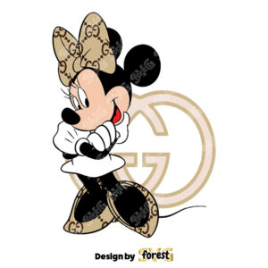 Minnie Mouse Gucci SVG Gucci Logo SVG Disney Brand SVG 0