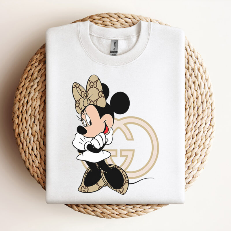 Minnie Mouse Gucci SVG Gucci Logo SVG Disney Brand SVG 2