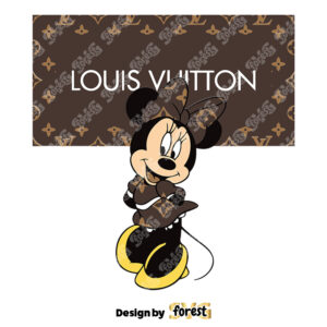 Minnie Mouse Louis Vuitton SVG Minnie Lv Logo SVG Louis Vuitton 0