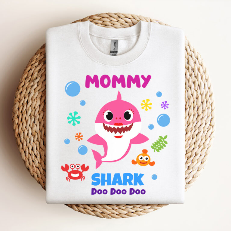 Mommy Shark SVG Shark Family SVG Baby Shark SVG Shark Doo Doo Doo SVG Shark 2