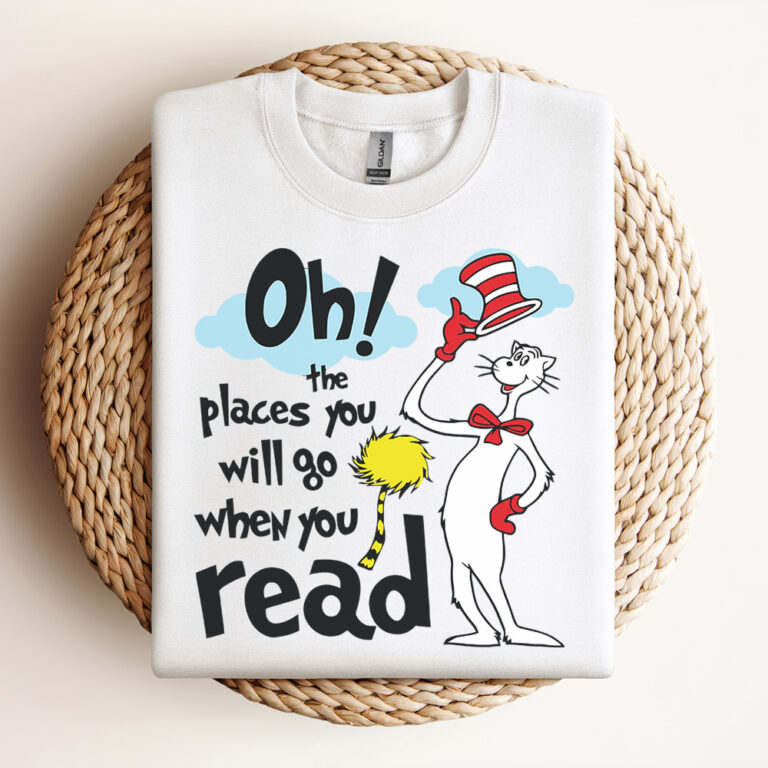 Oh The Places Youll Go Dr Seuss SVG PNG Cutting Files Dr Seuss SVG Dr.Seuss Quotes SVG 2