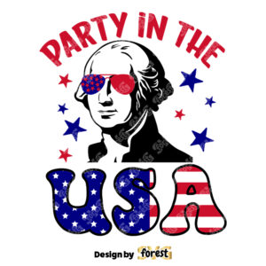Party In The Usa SVG 4Th Of July SVG Independence Day SVG American SVG Patriotic SVG 0