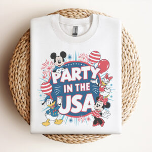 Party In the USA Independence Day SVG Design