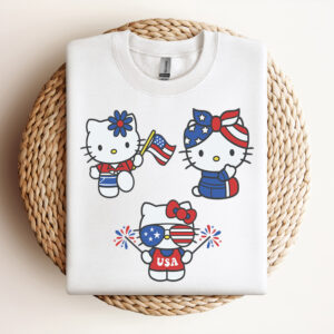 Patriotic Hello Kitty Bundle SVG Sanrio SVG Hello Kitty SVG Design