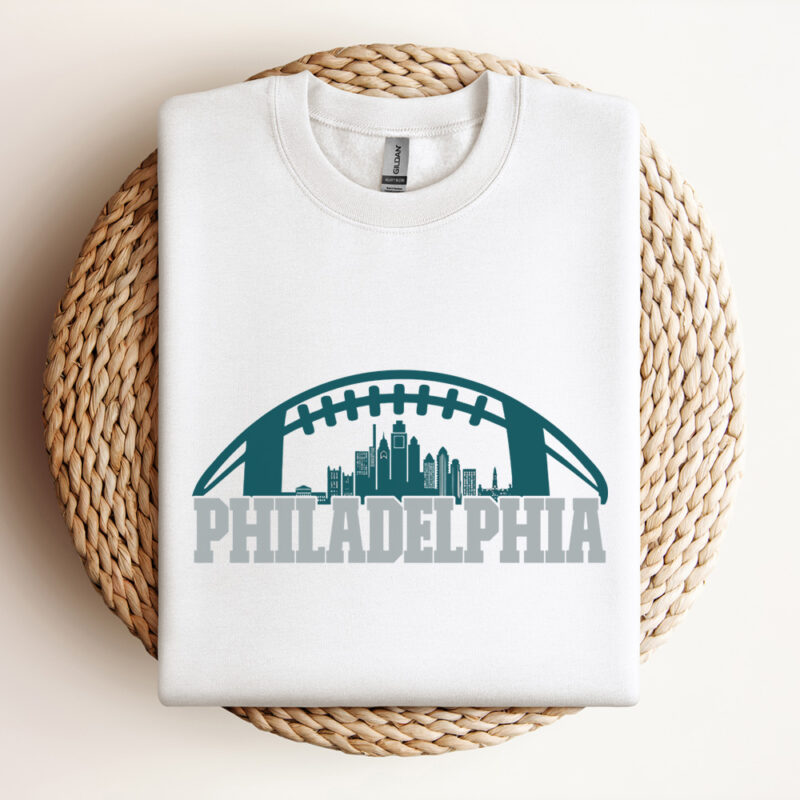Philadelphia Football Skyline SVG Digital Download 2