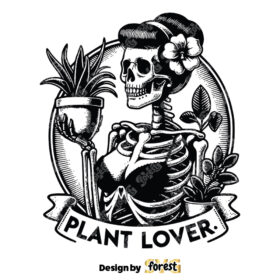 Plant Lover SVG Gardening SVG Digital Design For T Shirts Stickers Tote Bags Vintage SVG