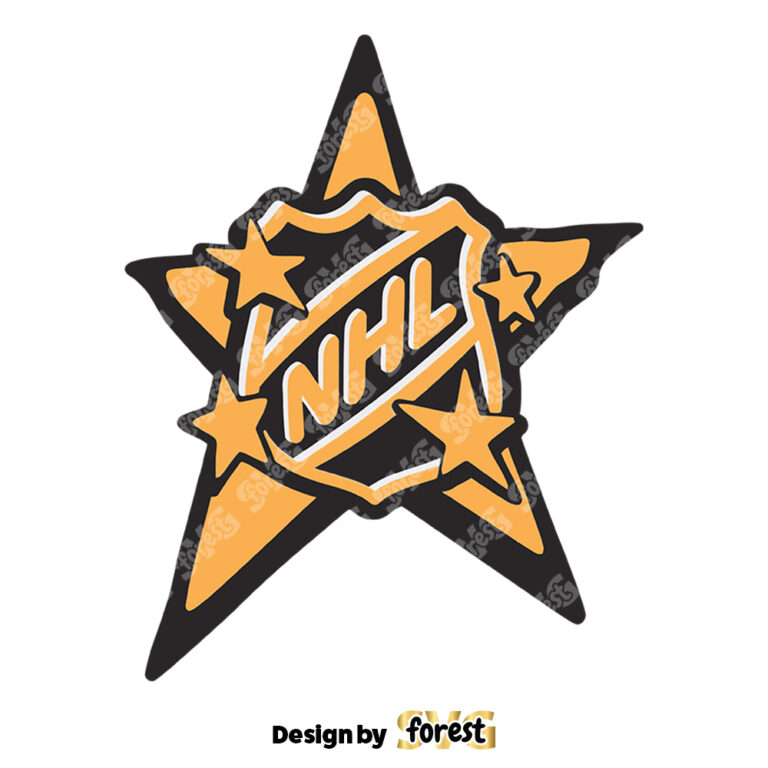 Retro 2024 Nhl All Star Game Logo SVG 0