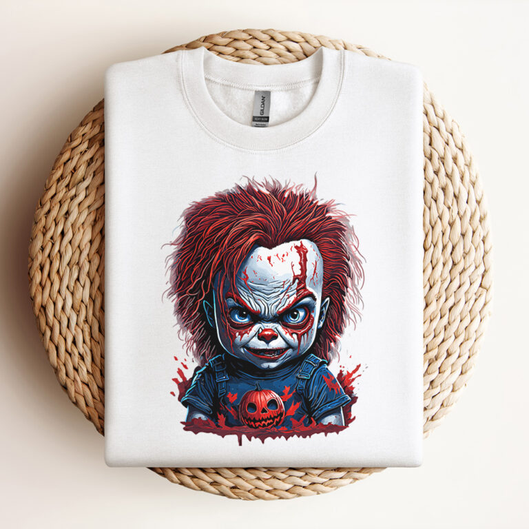 Retro Chucky Halloween PNG Horror Movie PNG Download 2