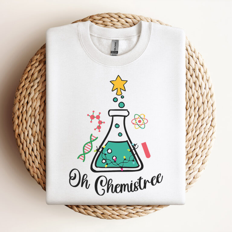 Retro Oh Chemistree Teacher Christmas SVG 2