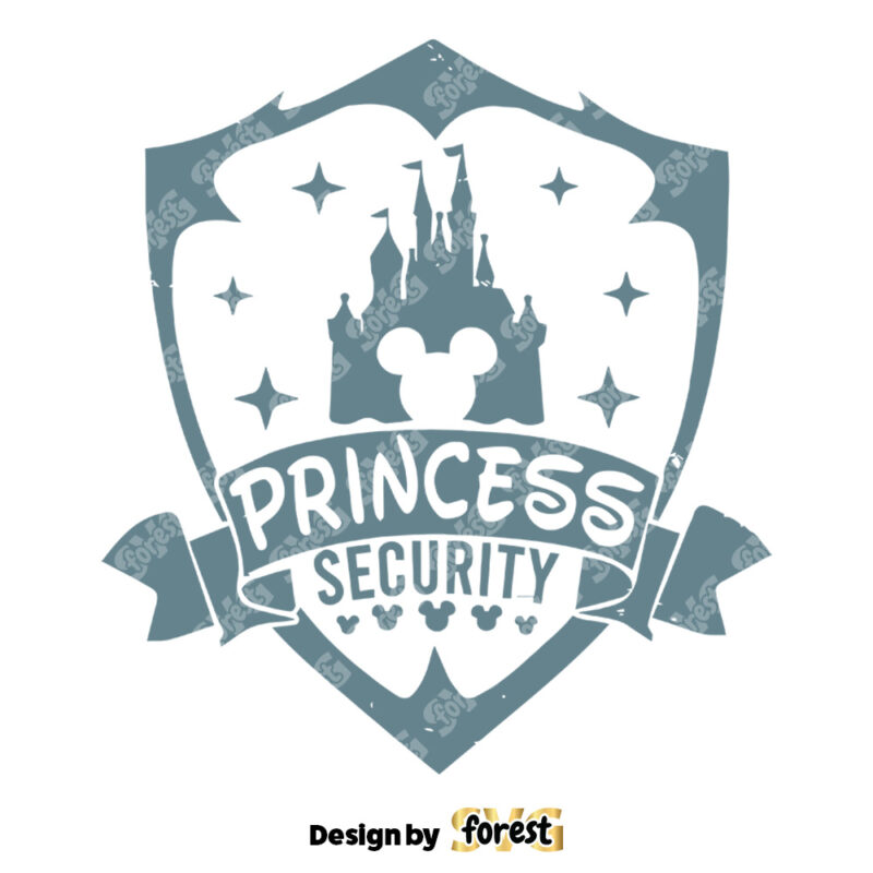 Retro Princess Security Fathers Day SVG
