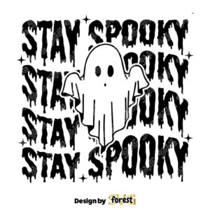 Stay Spooky SVG Skeleton Hand SVG Skeleton SVG Spooky Season SVG Cricut Cut Files Halloween Shirt SVG