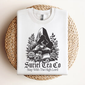 Suriel Tea Co SVG Acotar SVG Vintage Retro Bookish SVG Design