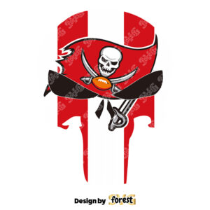 Tampa Bay Buccaneers Skull SVG 0