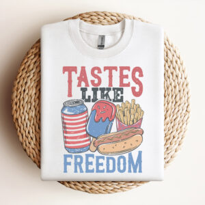 Tastes Like Freedom SVG 4th Of July SVG Independence Day Shirt SVG Funny Fourth Of July SVG Design