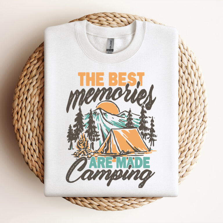 The Best Memories Are Made Camping SVG Camping Shirt Design SVG Camping Vector SVG Design