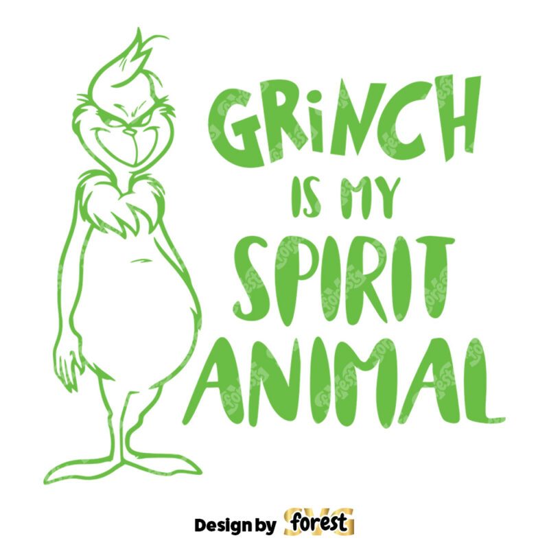 The Grinch Animal SVG Grinch Christmas SVG The Grinch SVG 0