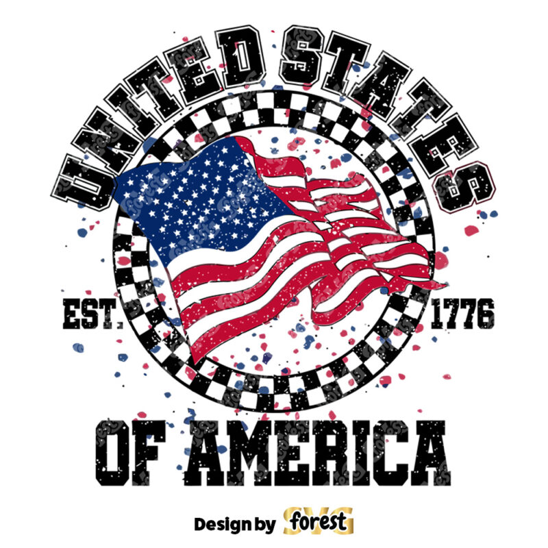 United States Of America SVG 4th Of July SVG Fourth Of July SVG USA SVG Patriotic SVG Independence Day SVG
