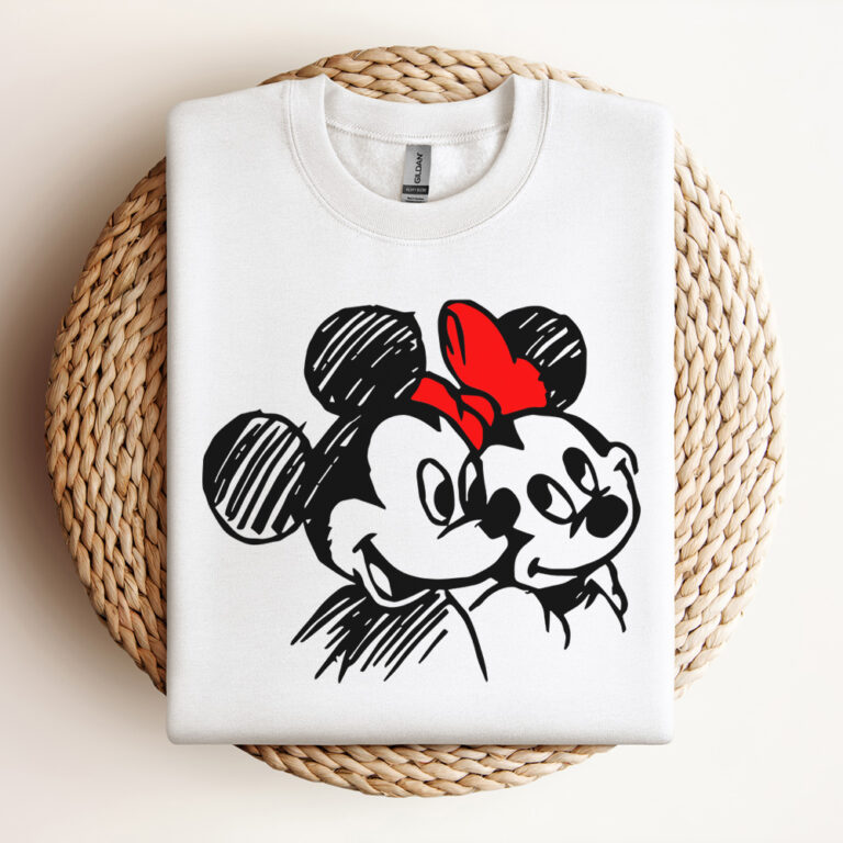 Valentine Cute Disney Mickey Minnie SVG 2