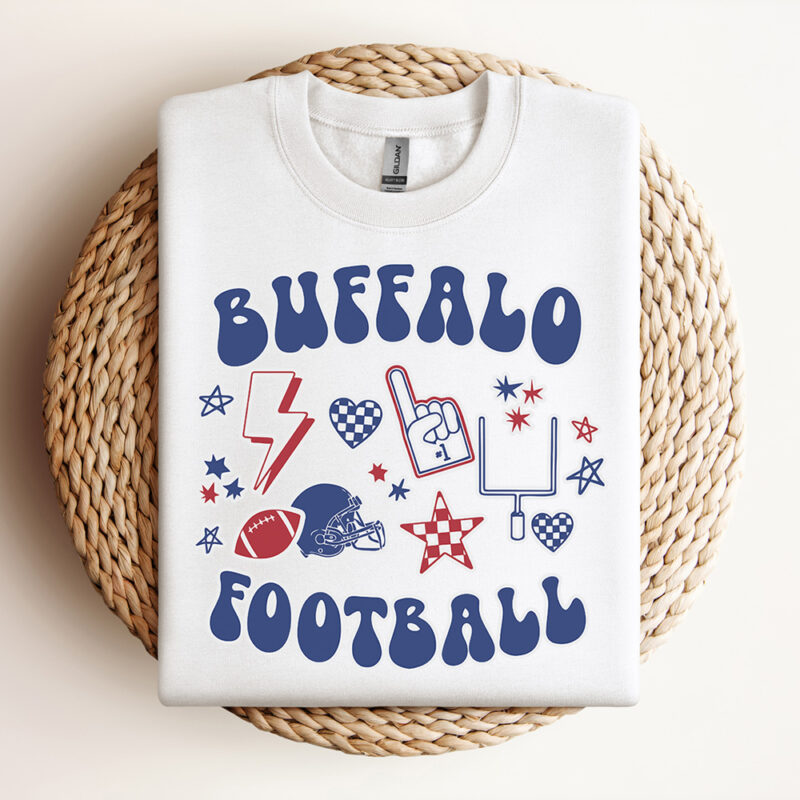 Vintage Buffalo Football Nfl Team SVG 2