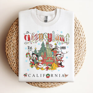Vintage Disneyland California Xmas SVG 2