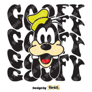 Wavy Goofy SVG PNG Cricut Retro Family Trip SVG PNG 0