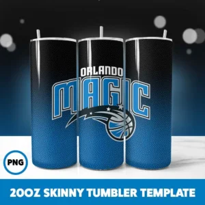Orlando Magic Basketball Tumbler Wrap 20oz Tumbler Design