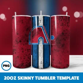 Quebec Nordiques Grunge Tumbler Wrap 20oz Skinny Tumbler Straight Png Digital Download