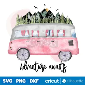 Adventure Awaits Png Adventure Png Camper Png Digital Download Svg