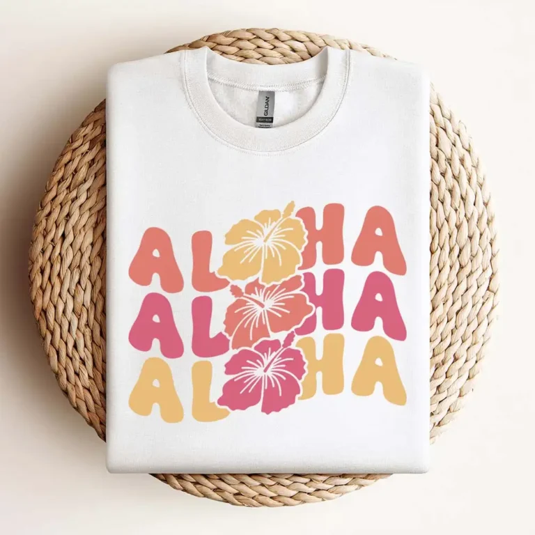 Aloha Svg Summer Shirt Svg Hibiscus Svg Libbey Glass Svg Summer Design