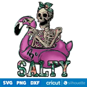 Be Salty Png Skull Png Summer Beach Png Digital Download Design