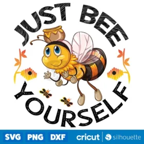 Bee Yourself Png Instant Download