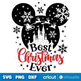 Best Christmas Ever Svg Digital Download Design