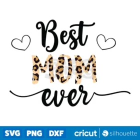 Best Mom Leopard Svg Instant Download