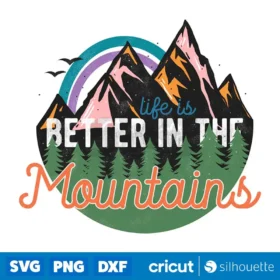 Better In The Mountains Png