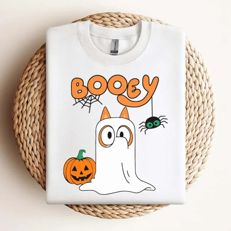 Booey Bluey Bingo Ghost Halloween Svg Design