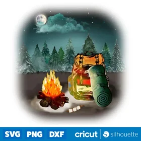 Camp Fire Png Camper Png Camping Adventure Digital Download Design