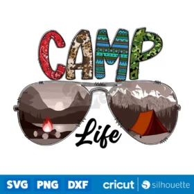 Camp Life Png Leopard Pattern Camp Life Png Camping Png