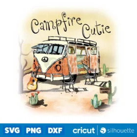 Campfire Cutie Png Camper Png Camping Adventure Png Digital Download Design