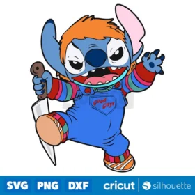 Chucky X Stitch Svg Stitch Svg Chucky Svg Disney Halloween Svg Instant Download