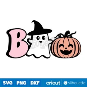 Cute Boo Svg Png Cute Ghost Svg Gift For Halloween Svg Digital Download Svg