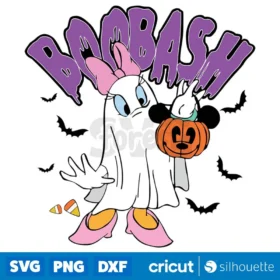 Daisy Duck Boo Bash Svg Halloween Svg Instant Download