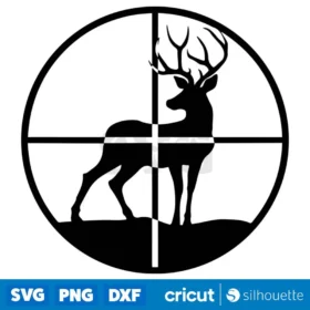 Deer Scope Svg Deer Svg Hunting Svg Digital Download Svg