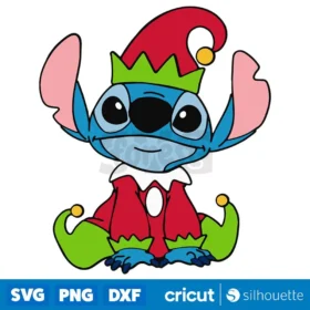 Elf Stitch Svg Elf Svg Stitch Svg Stitch Christmas Svg Digital Download Svg